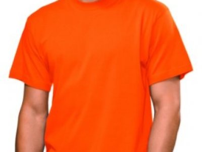 T-shirt Stedman kolor pomarańczowy