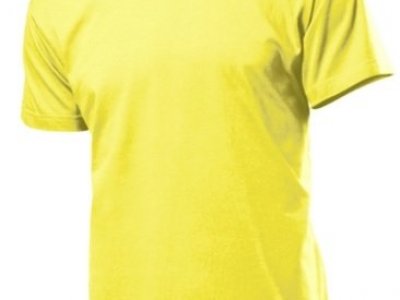 T-shirt Stedman kolor żółty