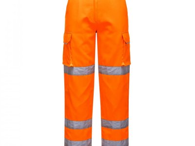 Spodnie ostrzegawcze ochronne damskie Pomarańczowy LW71 Portwest