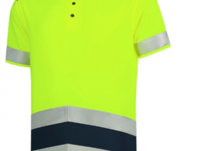 Koszulka polo unisex POLOSHIRT HIGH VIS BICOLORT20 kolor fluorescencyjny żółty (97)