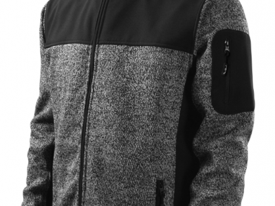 Softshell kurtka męska CASUAL 550 kolor knit gray (80)
