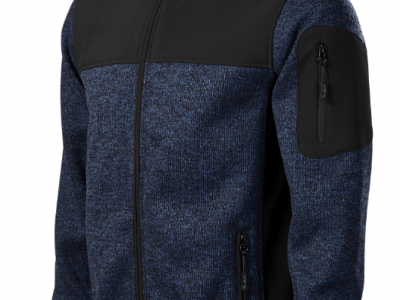 Softshell kurtka męska CASUAL 550 kolor knit blue (84)